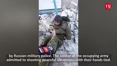 The CONDITION of Russian soldiers who broke into houses and killed civilians in their houses