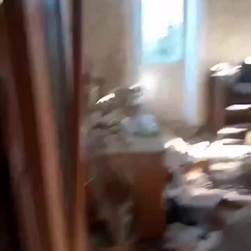 "Look, there's a TV. Only there's no entrance, you can't get in."