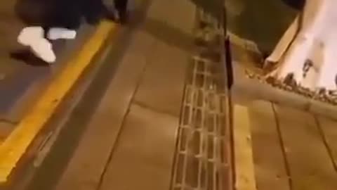 Woman Knocks HERSELF Out Trying to Fight