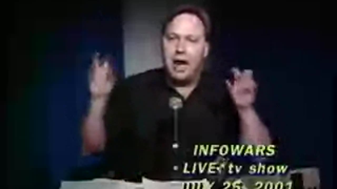 Alex Jones - July 25th 2001