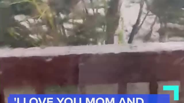 'I LOVE YOU MOM AND DAD': FLORIDA WOMAN SAYS GOODBYE IN VIDEOCourtesy. Jennifer OrNell