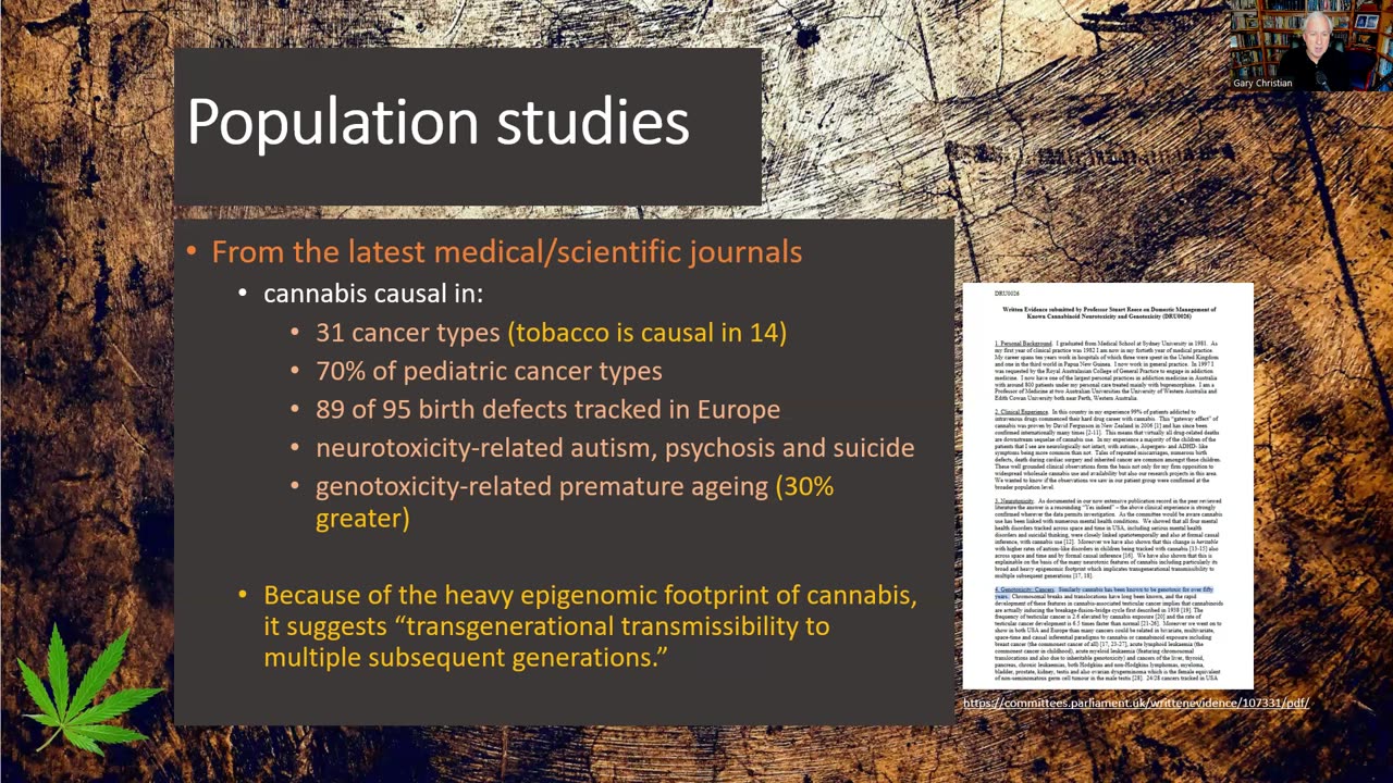 Episode 1 - Media Suppressing Cannabis Harms series - Known for Decades