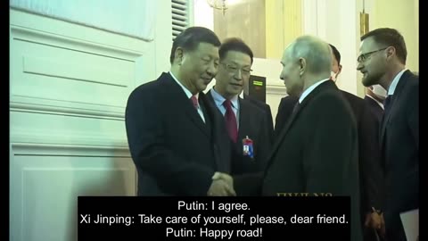 Comrade Xi Jumping and Vladimir Vladamirovich Putin