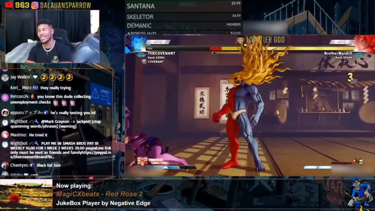 LowTierGod Gives Up To A Teabagging Gill (SFV) [SovietMasterDave Reupload]