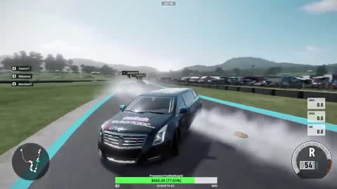 Insane REACTION to REVERSE DRIFTING a RWD Limo