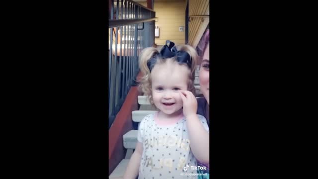 Cute child saying bad words | funny video