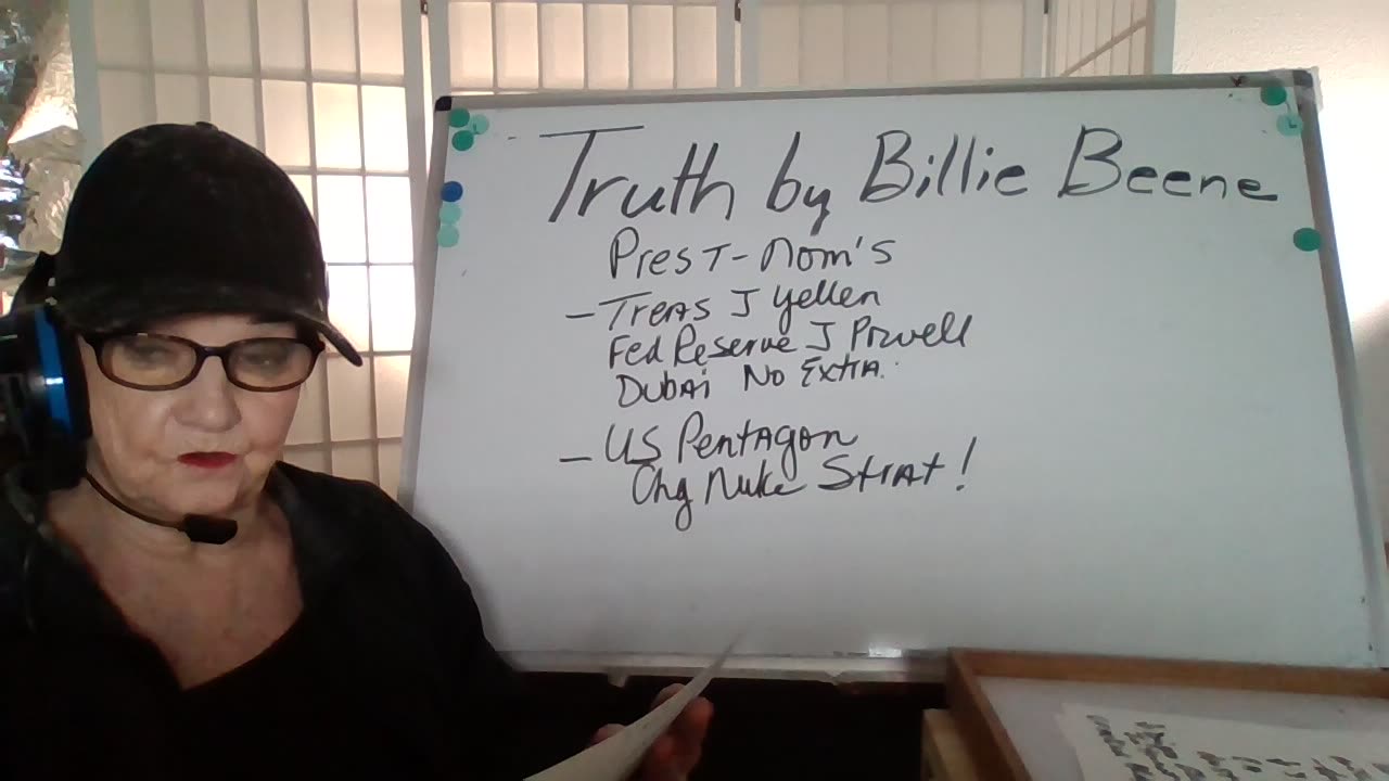 112324 10P(TX) TRUTH BY BILLIE BEENE "FLASH" US MIL PREP T0 NUKE RUS! YELLEN/POWELL EVAC US!