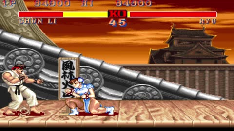 Chun Li vs Ryu