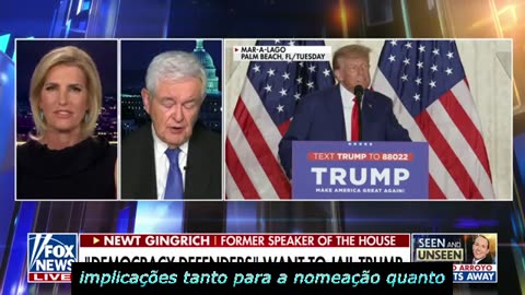 Newt Gingrich: Democratas estão 'desesperados' por isso