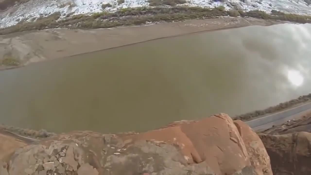 jumped too close to the rock