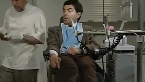 Mr. Bean at the dentist