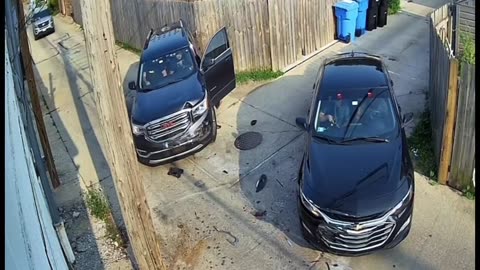 The suspect sought in connection with a shooting incident...