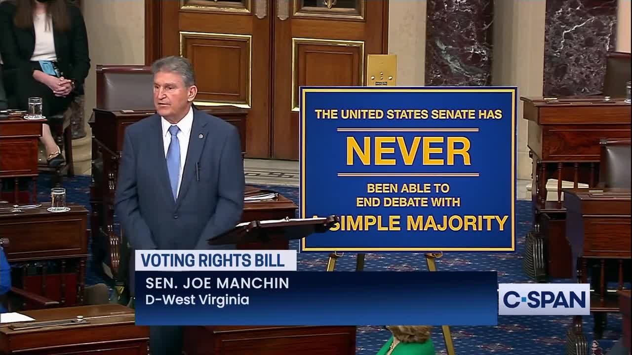 Joe Manchin on Why He Will Fight Changes to Senate Filibuster