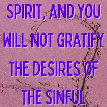 Galatians 5:16 #shorts #ytshorts #scripture #today