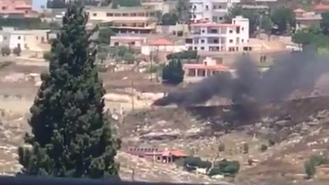 Lebanese media report an Israeli drone strike on a vehicle near the southern