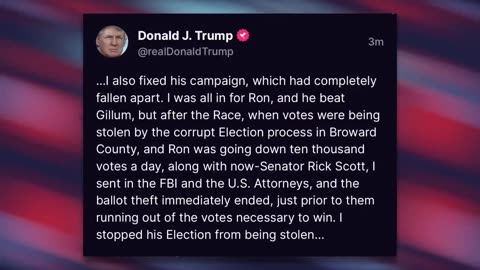 BREAKING_ Trump DIRECTLY Attacks Ron DeSantis in Truth Social Posting Spree