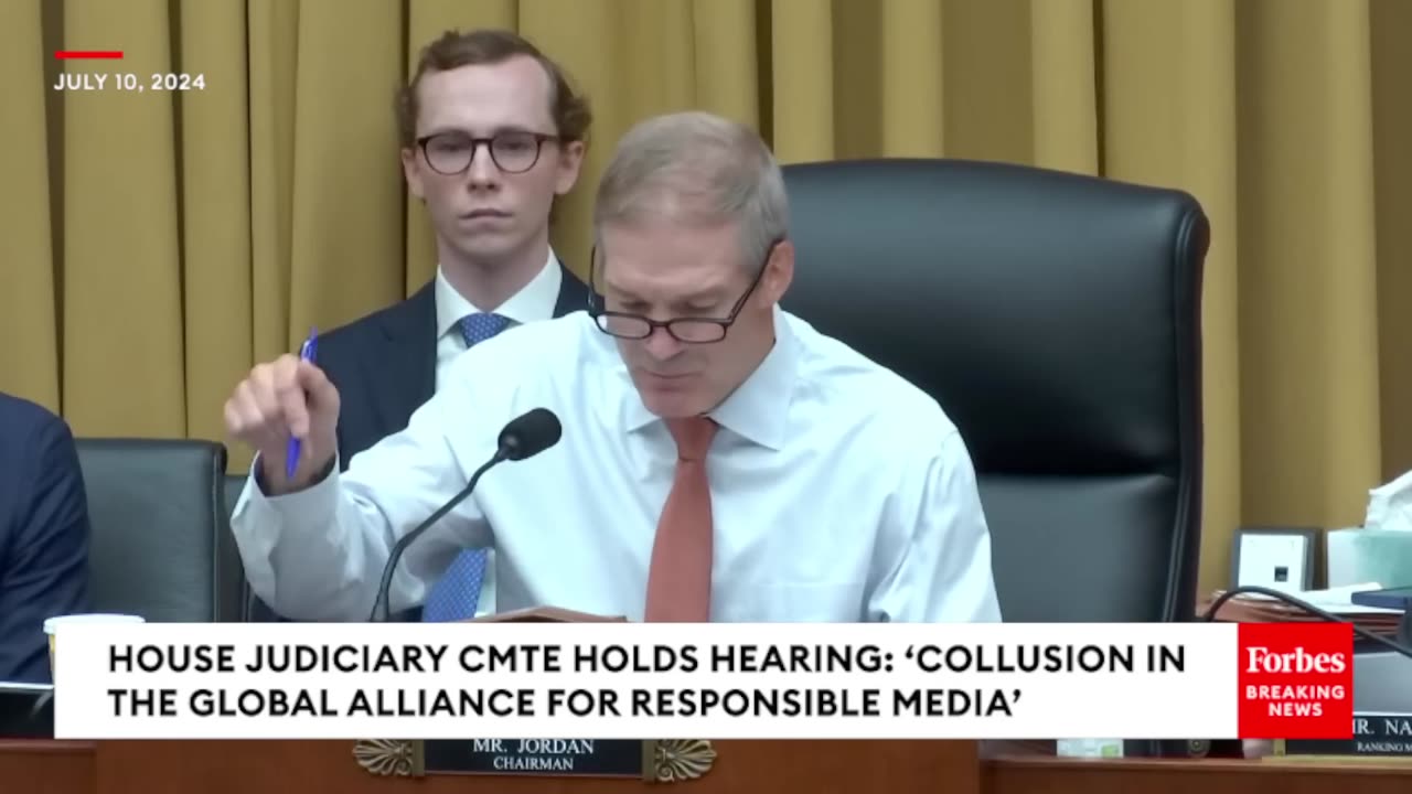 BREAKING NEWS- Jim Jordan Breaks Down Scheme To Suppress And Block Advertising On Right-Wing Media