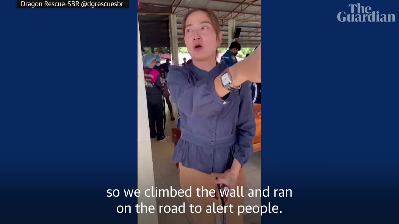 'He used a knife, he kept slashing': Thailand daycare attack survivor