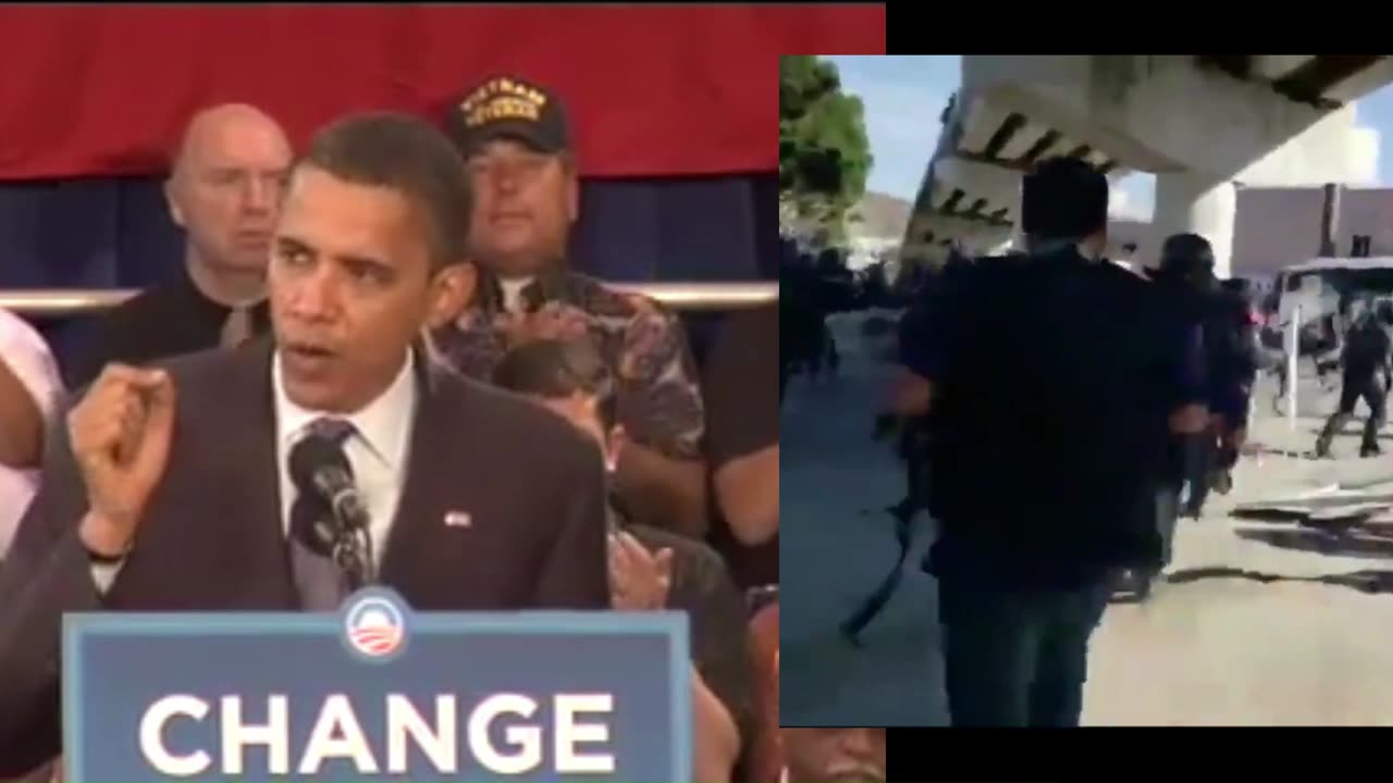 Is Barack Obama's Civilian National Security Force Coming Across Our Southern Border? 2008 vs 2024