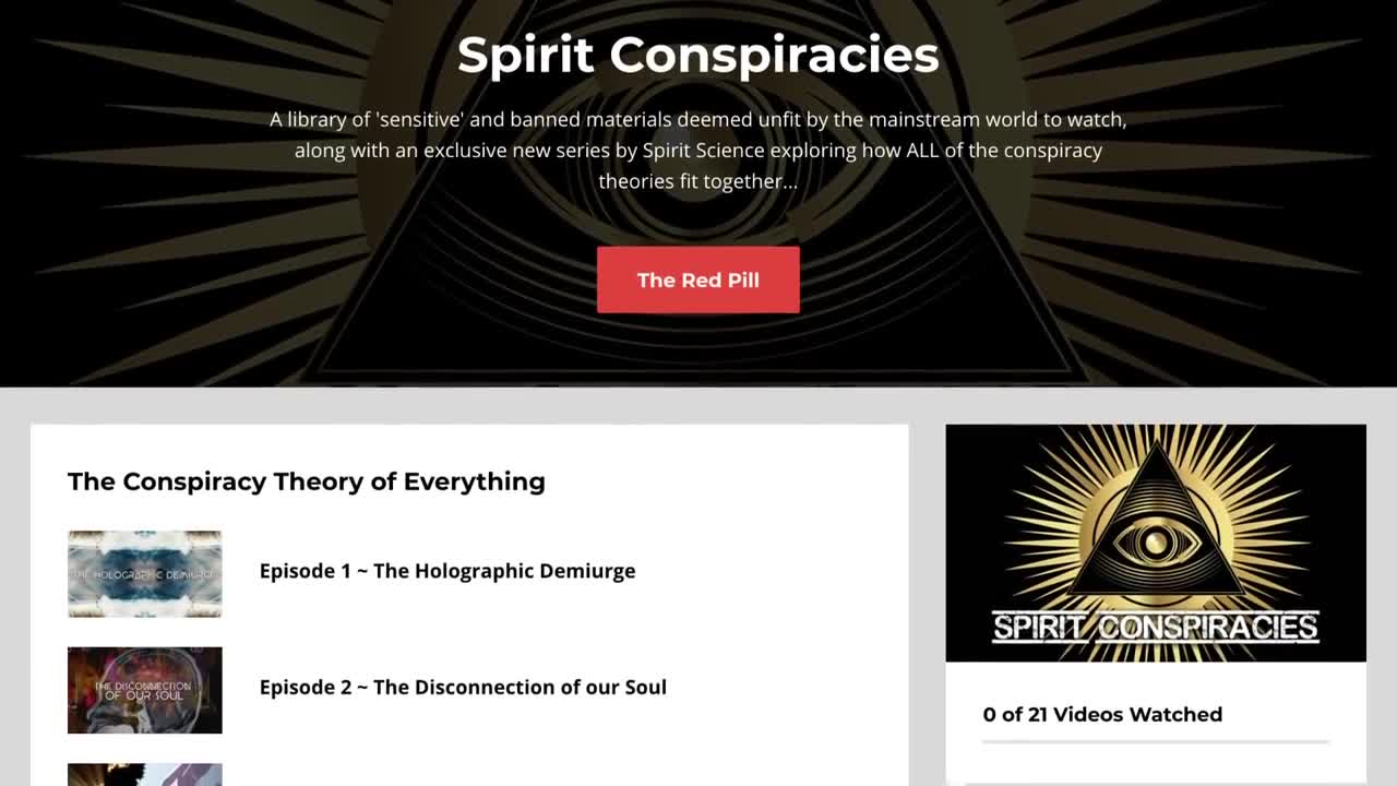 Conspiracy Theory of Everything 1 _ The Holographic Demiurge