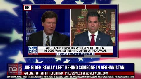 Joe Biden Really Left Behind Someone in Afghanistan that Saved his Life back in 2008