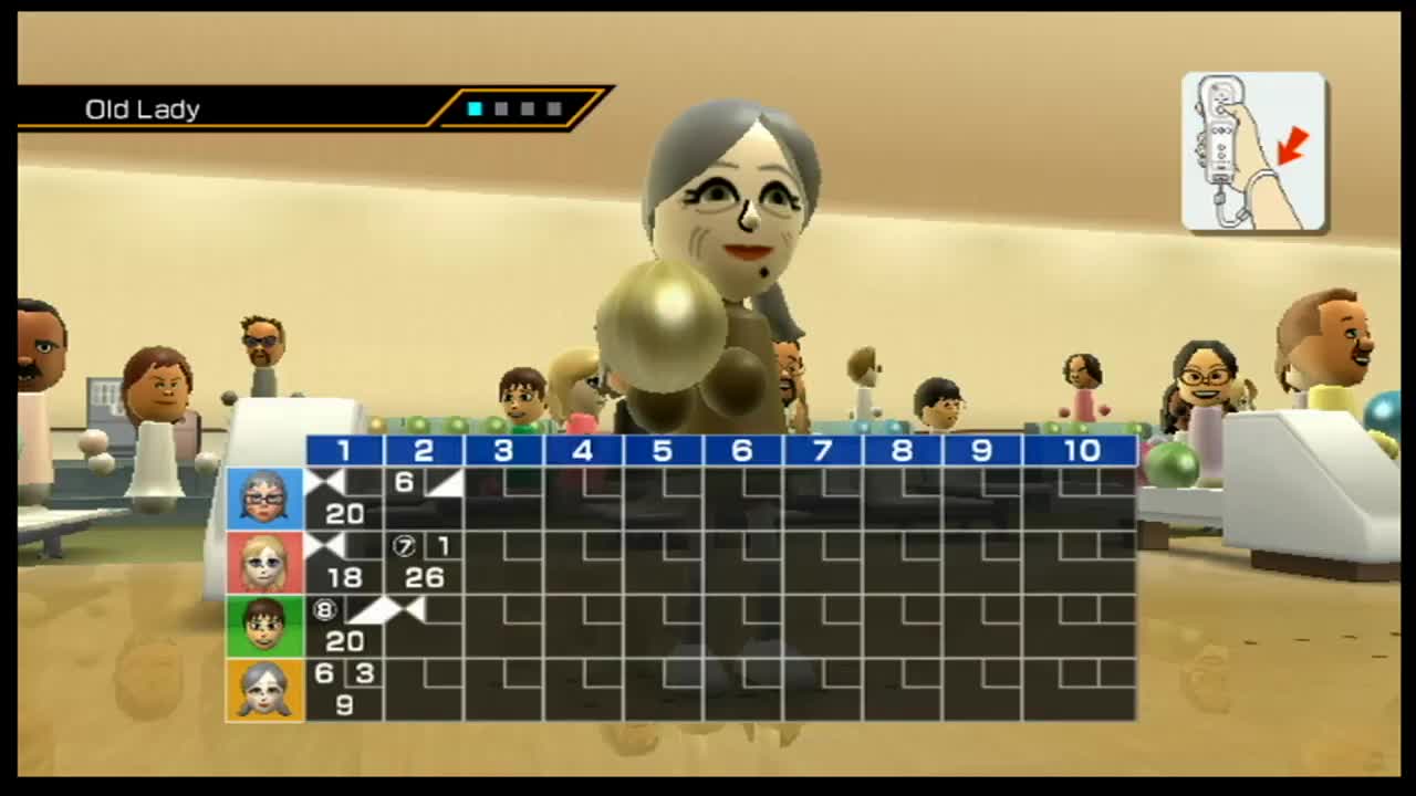 Wii Sports Bowling Game33 Part1