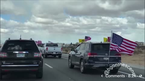USA USA USA Peoples Convoy