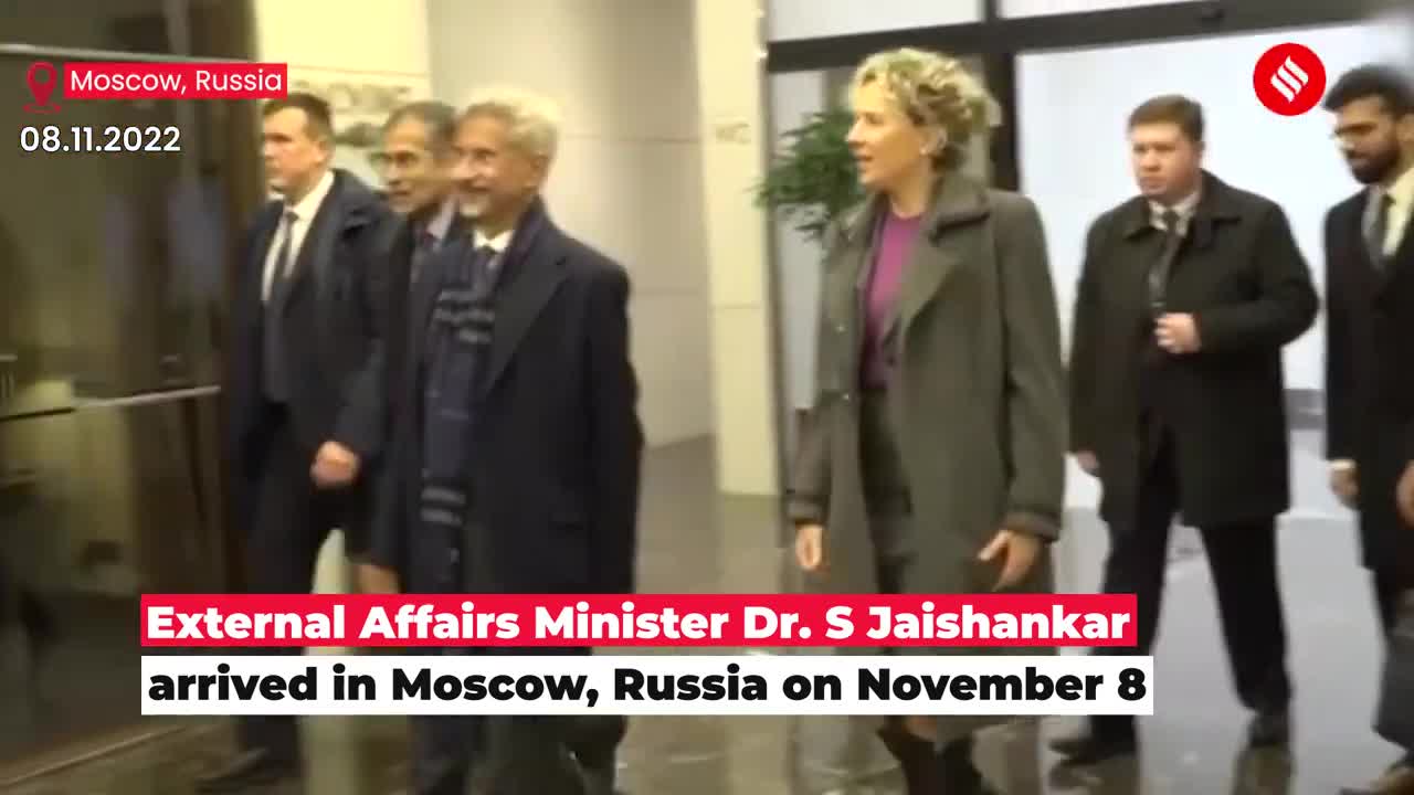 External Affairs Minister Dr. S Jaishankar In Moscow, Russia, Will Meet Sergey Lavrov