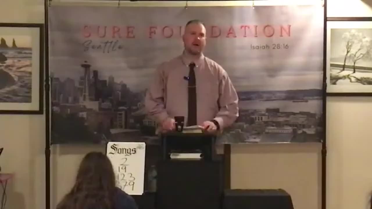 12.11.2024 John 16 | The Works of the Holy Spirit | Pastor Aaron Thompson, Sure Foundation Baptist Church