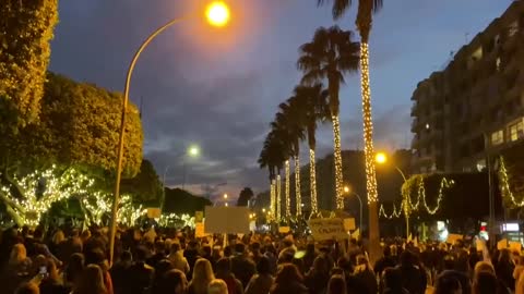 Cyprus Protest Yesterday for Freedom