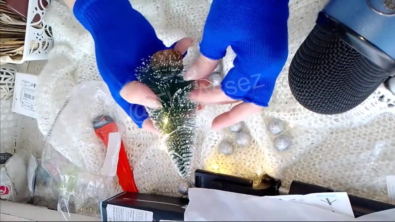 【#ASMR Haul TEMU】__ DIY christmastree