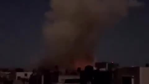 Israeli airstrikes have hit several areas in Rafah City in southern Gaza