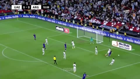 Lionel Messi vs United Arab Emirates 2022 | Amazing Goal & Assist