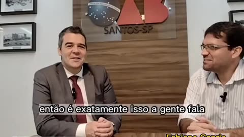 Entrevistado Dr. Rafael Meireles Advogado - Presidente da OAB Santos Subseção 2022 2024