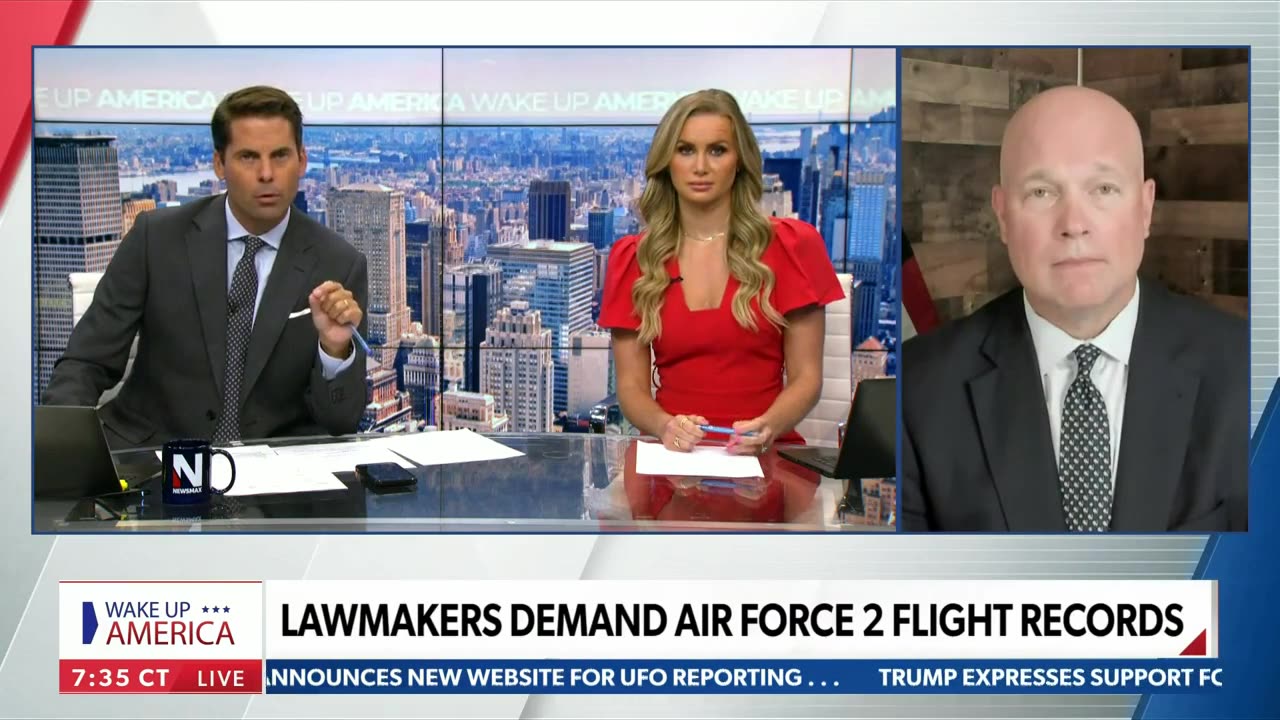 Matt Whitaker on Wake Up America- Newsmax 09.01.2023