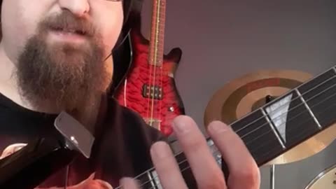 How to tap on the guitar