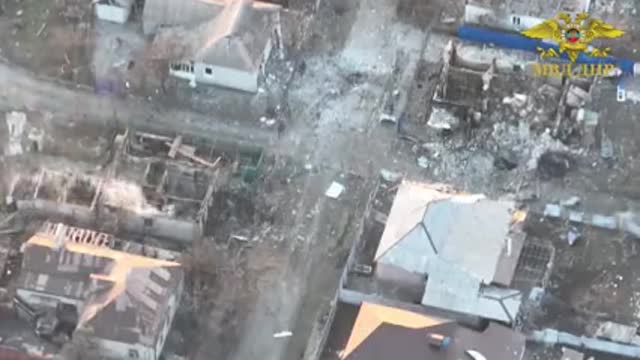 UAV footage: Special Forces of the Ministry of Internal Affairs of the DPR in the battles for Mariupol
