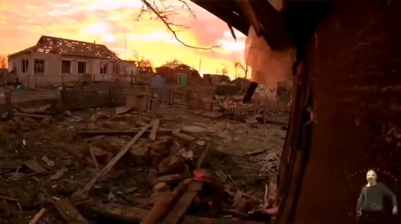 Footage from the Russian assault group from the area of Svatovo. 3