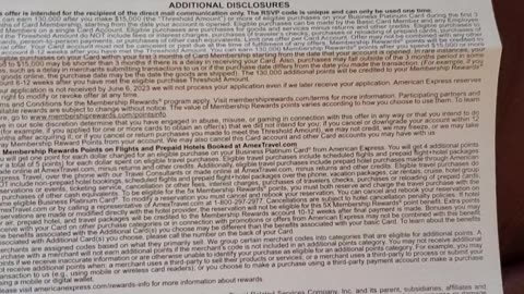 The Small Print