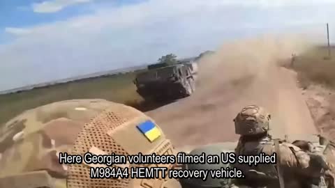 Ukraine War - Lots Of NATO Donated Vehicles Spotted After Ukrainian Frontline Breakthroughs
