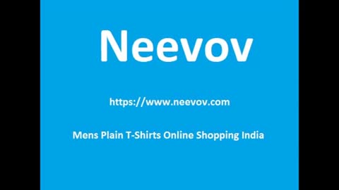 Mens Solid Blue Colour T Shirts