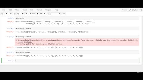 Python Full Course - Chapter 9 - 4. Multi Index in Pandas