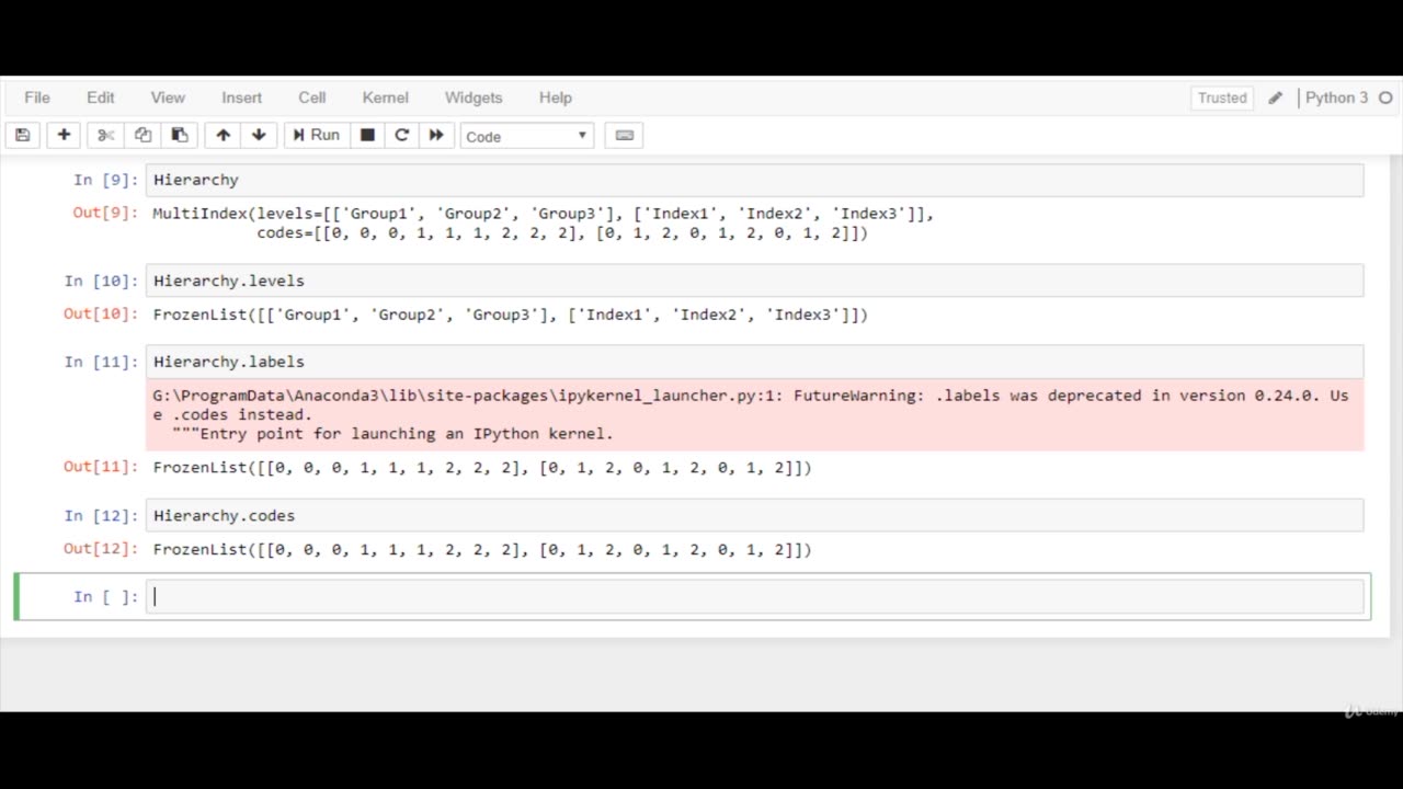 Python Full Course - Chapter 9 - 4. Multi Index in Pandas