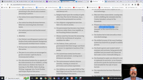 A Movement of Institutional Prayer and Fasting for America's UNFIXABLE SITUATION.