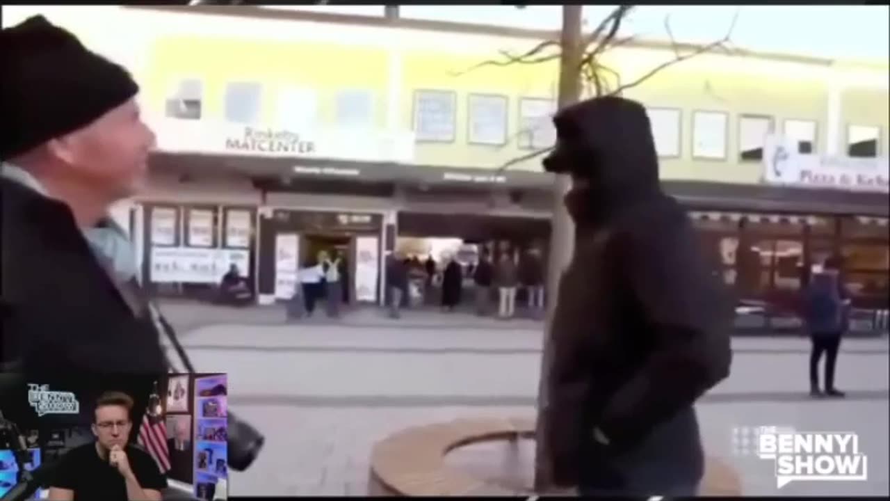 Wheelchair SAVES Reporter from Attack in “No-Go Zone” in Sweden