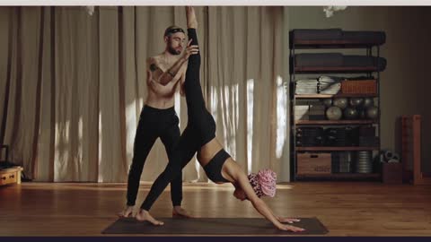 couples yoga challenge !!!!