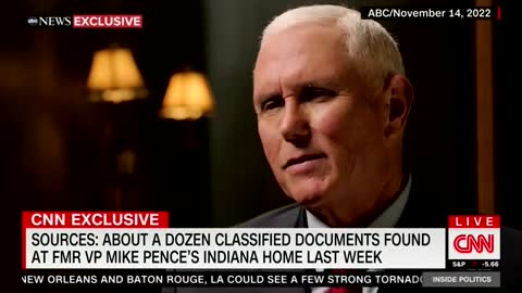 Nov 14, 2022 - Mike Pence says he did not take classified docs - Jan 24, 2023 - Ooopsie...