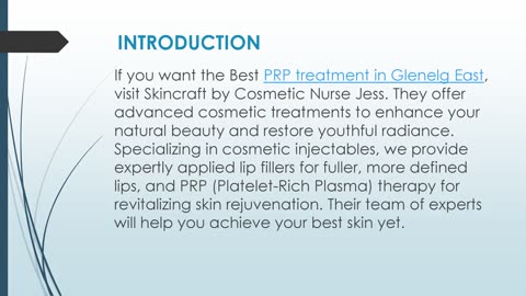 Best PRP treatment in Glenelg East