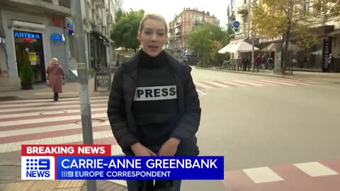 Russia hits Ukrainian capital of Kyiv with missile barrage 9 News Australia