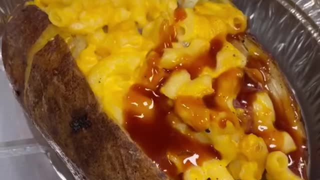 Brisket potato 🥔 from Dickey’s BBQ Pit